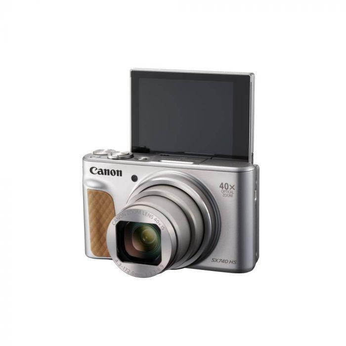 美品⭐︎ Canon PowerShot SX740 HS シルバー Câmera Canon Powershot Sx740 Hs - Prata - Câmera Semi e